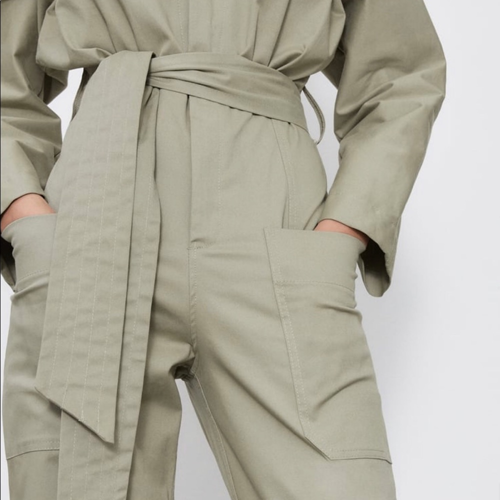 Zara long belted Jumpsuit
